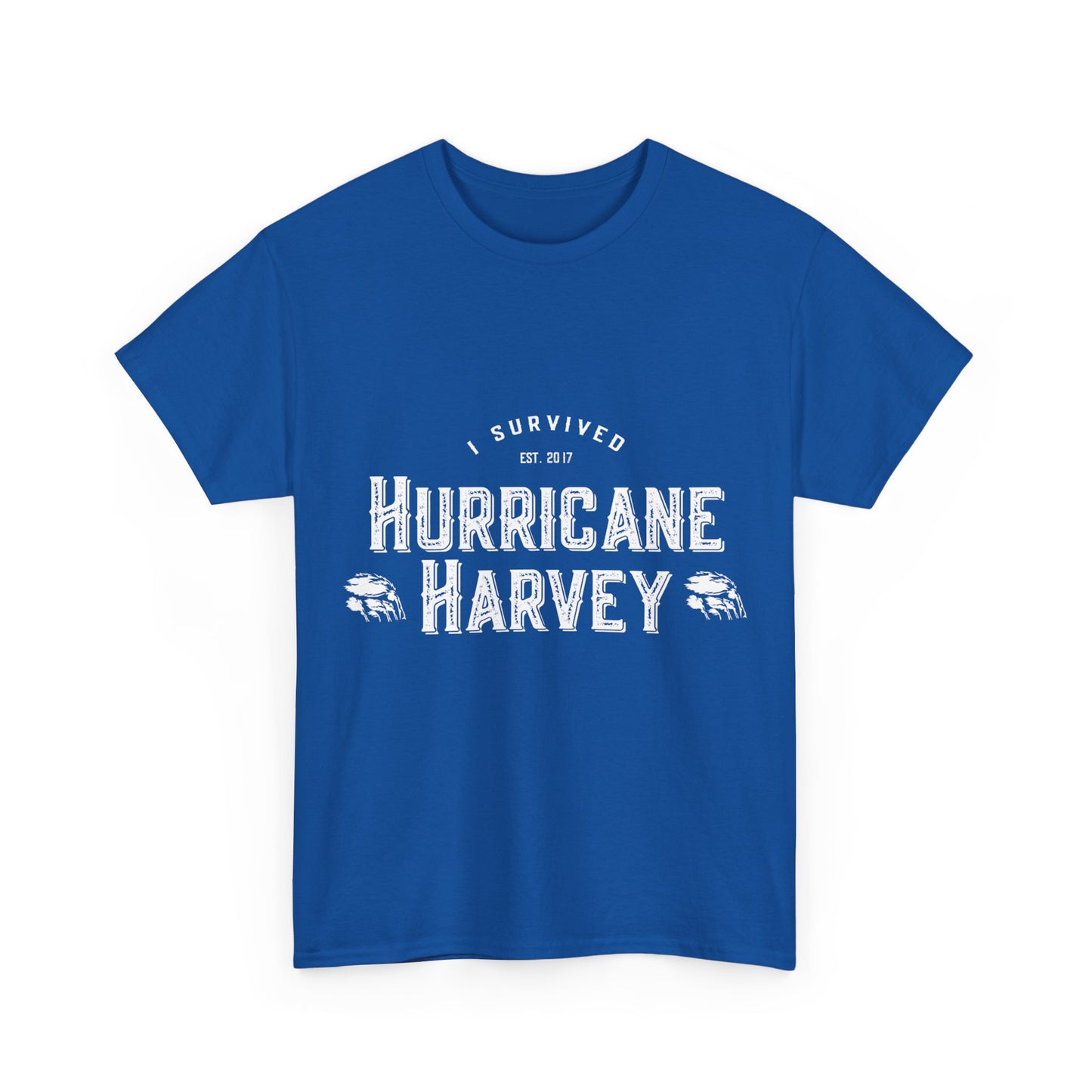 I Survived Hurricane Harvey Unisex Graphic T-Shirt, Sizes S-5XL