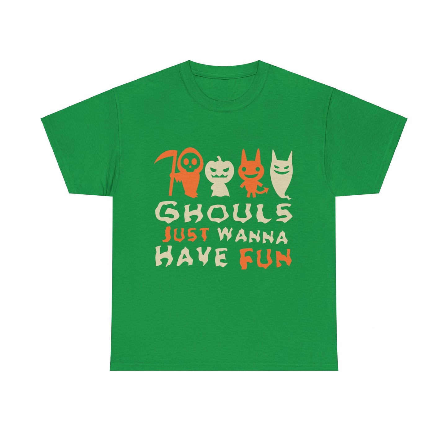 Ghouls Just Wanna Have Fun Halloween Unisex Graphic T-Shirt, Sizes S-5XL