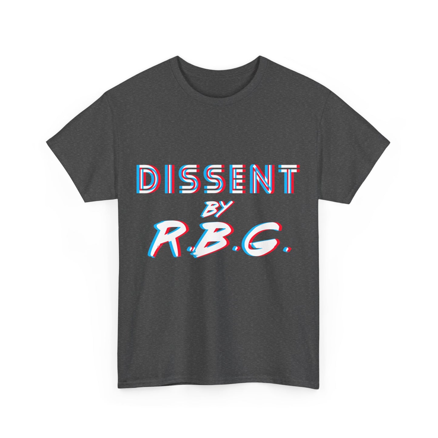 Dissent By RBG Ruth Bader Ginsburg Unisex Graphic T-Shirt, Sizes S-5XL