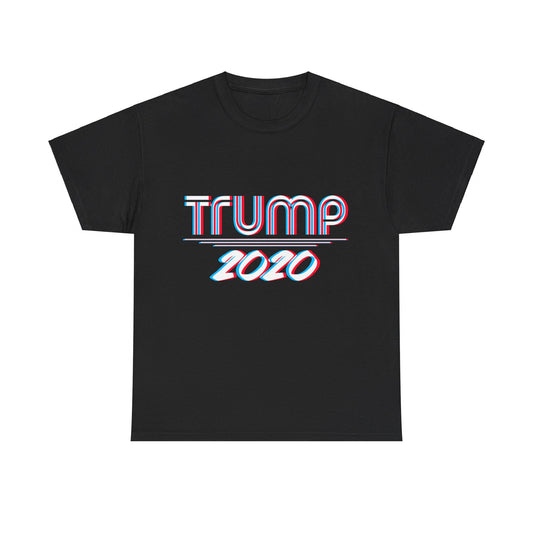 Trump 2020 3D Effect Unisex Graphic T-Shirt, Sizes S-5XL