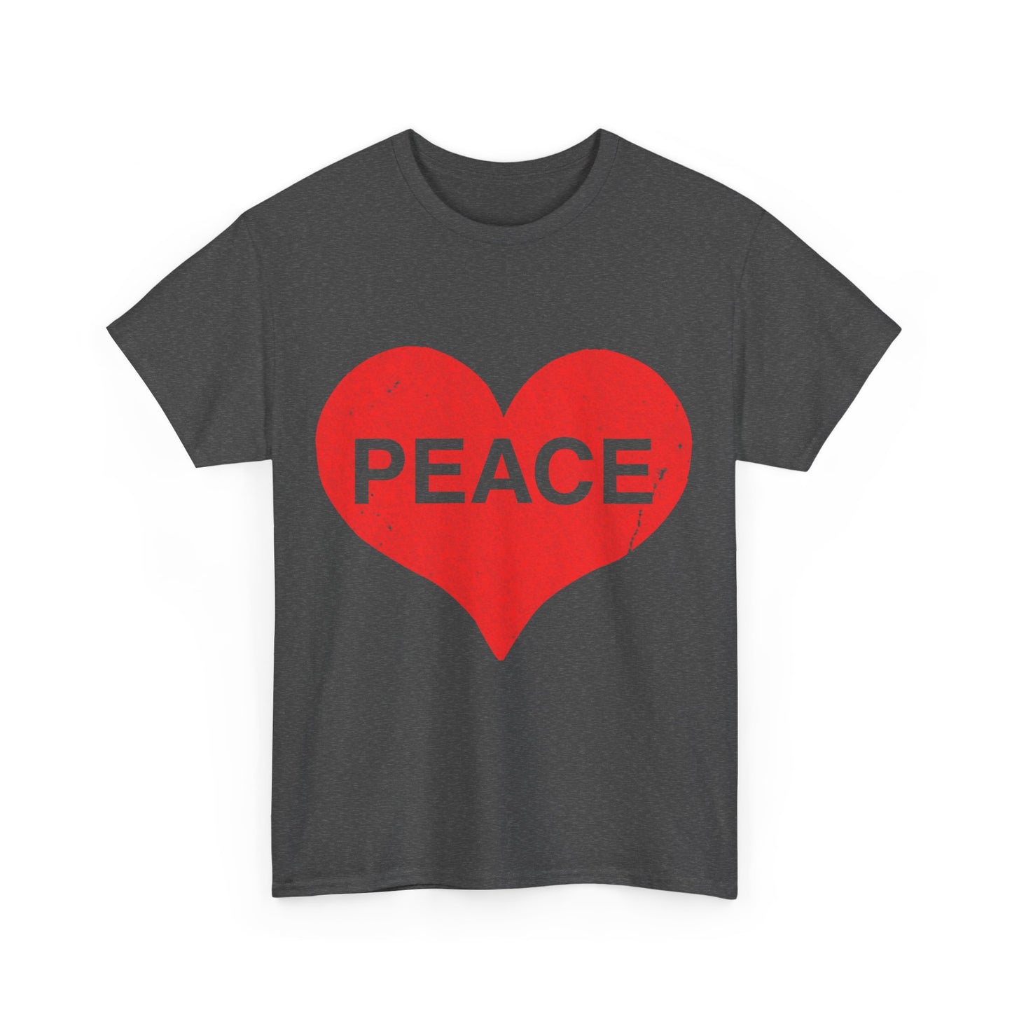 Peace And Love Unisex Graphic T-Shirt, Sizes S-5XL