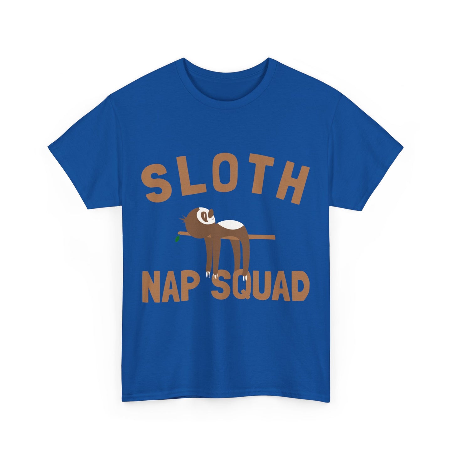 Sloth Nap Squad Unisex Graphic T-Shirt, Sizes S-5XL