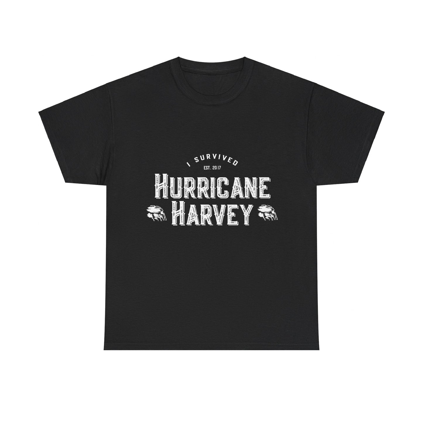 I Survived Hurricane Harvey Unisex Graphic T-Shirt, Sizes S-5XL