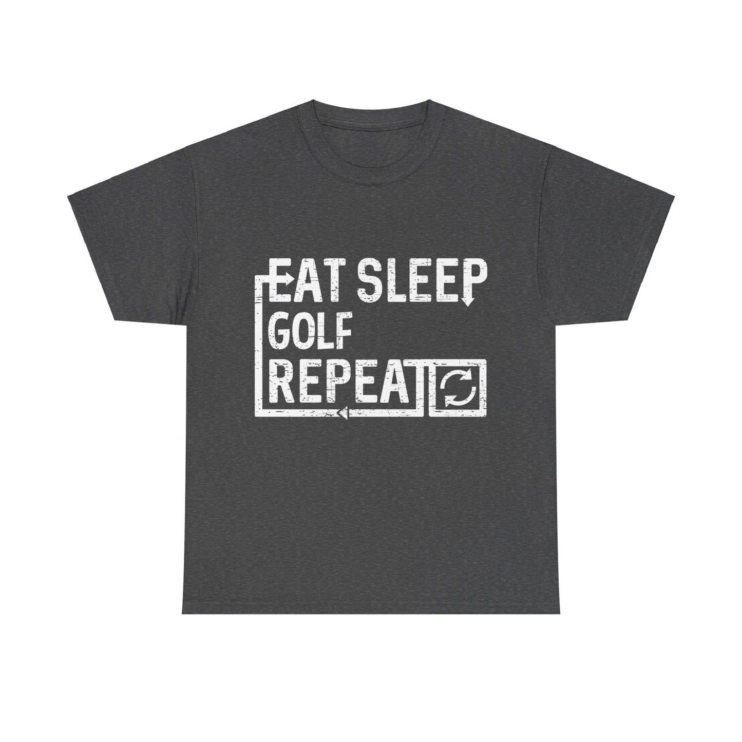 Eat Sleep Golf Unisex Graphic T-Shirt, Sizes S-5XL