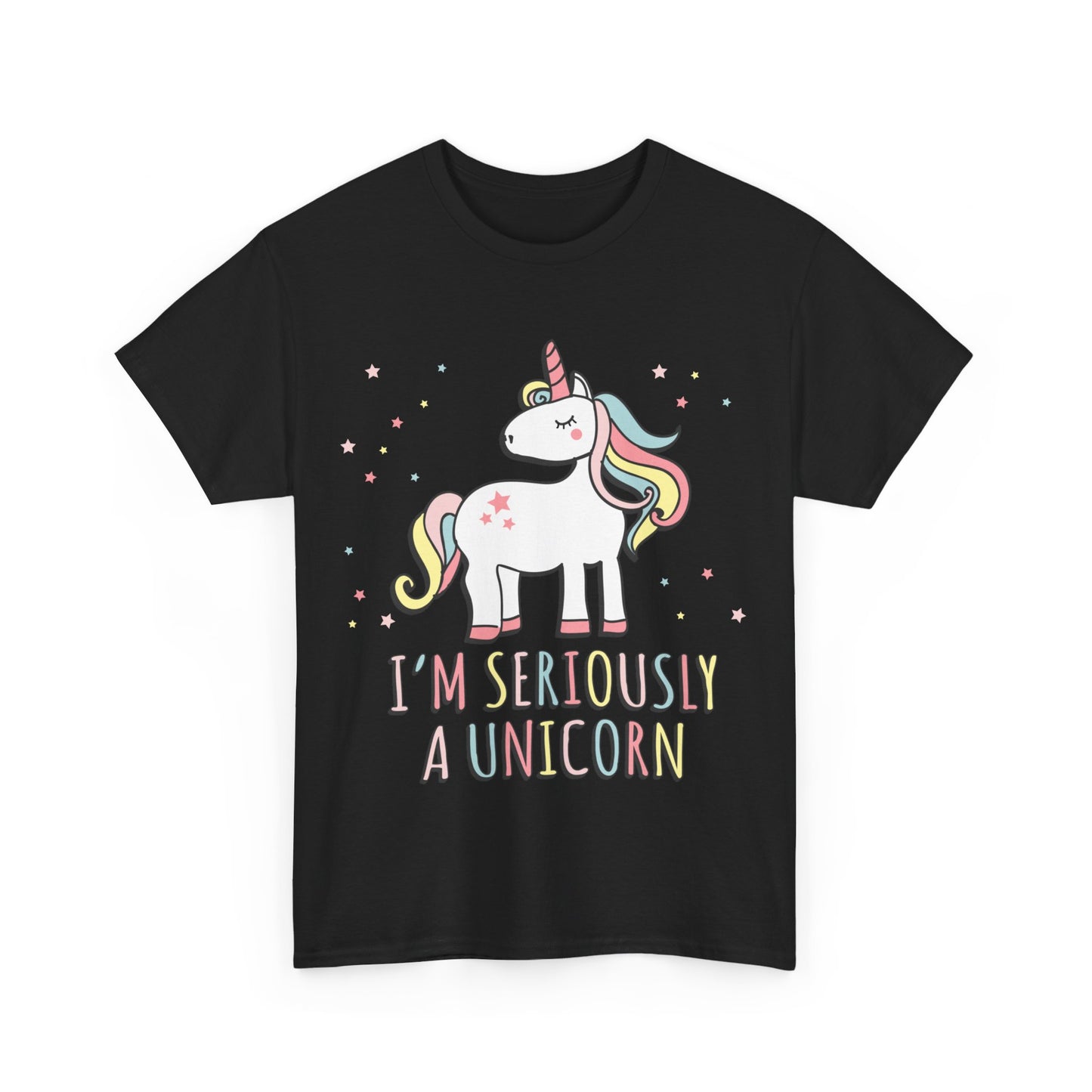 I'm Seriously a Unicorn Unisex Graphic T-Shirt, Sizes S-5XL