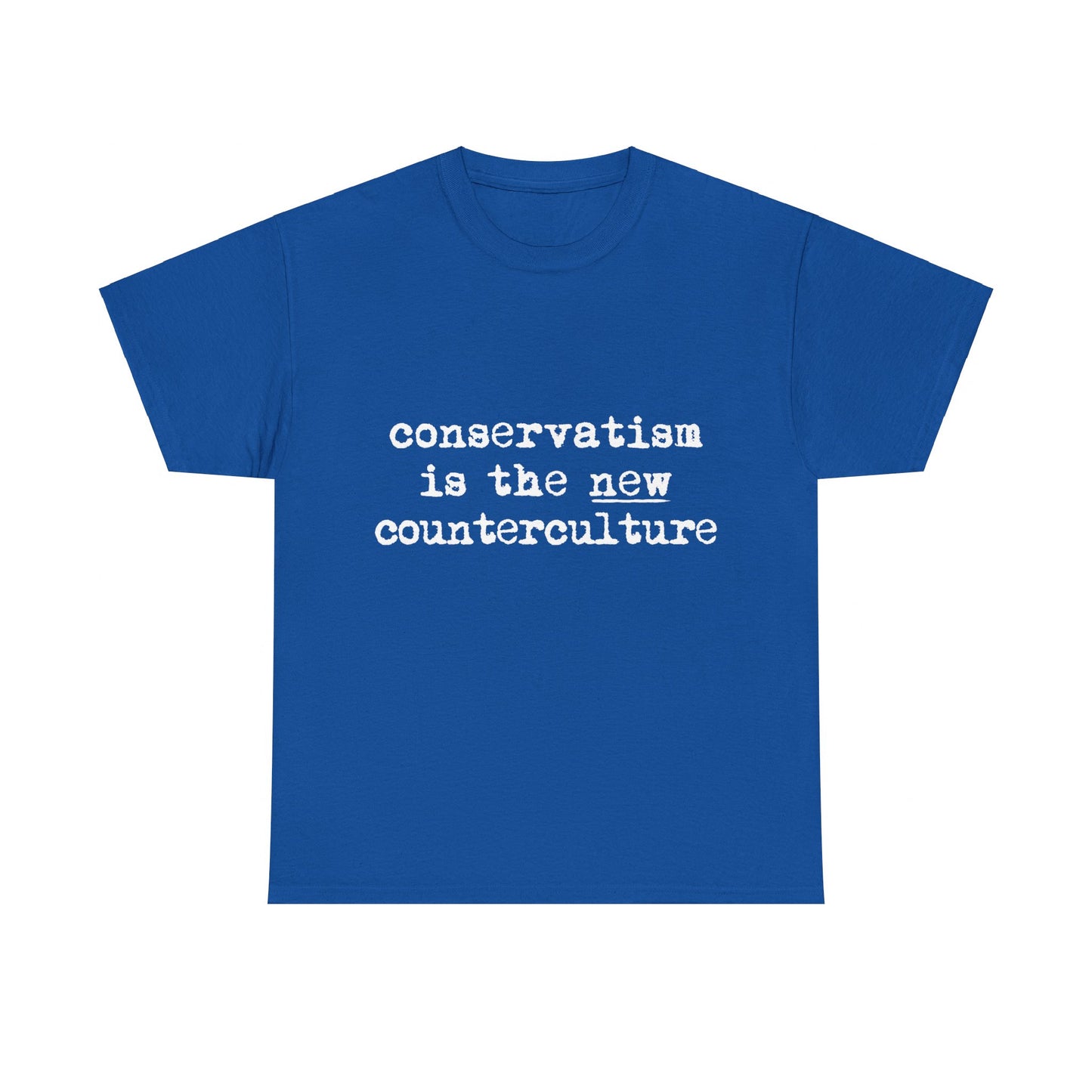 Conservatism Is The New Counterculture Unisex Graphic T-Shirt, Sizes S-5XL