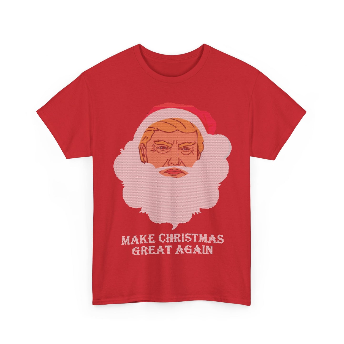 Trump Make Christmas Great Again Ugly Christmas Unisex Graphic T-Shirt, Sizes S-5XL