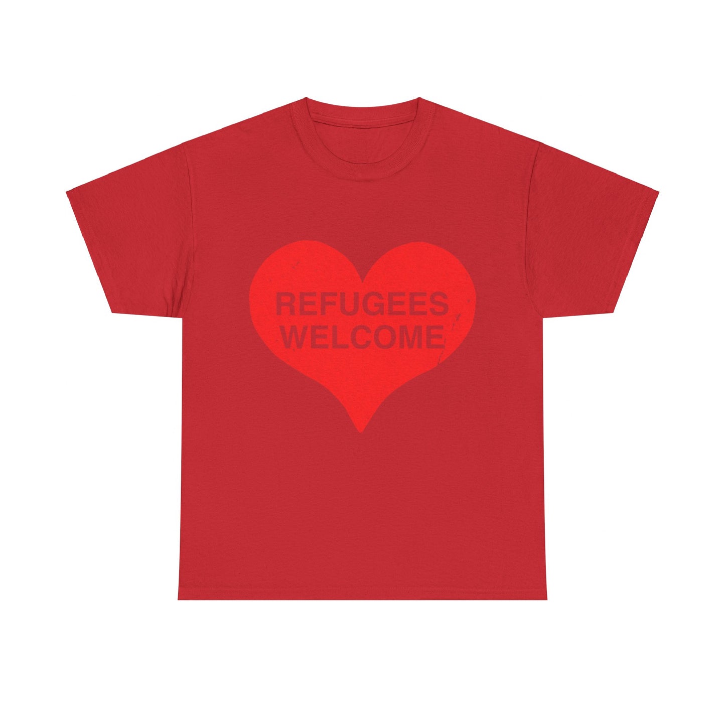 Syrian Refugees Welcome In The Us Unisex Graphic T-Shirt, Sizes S-5XL