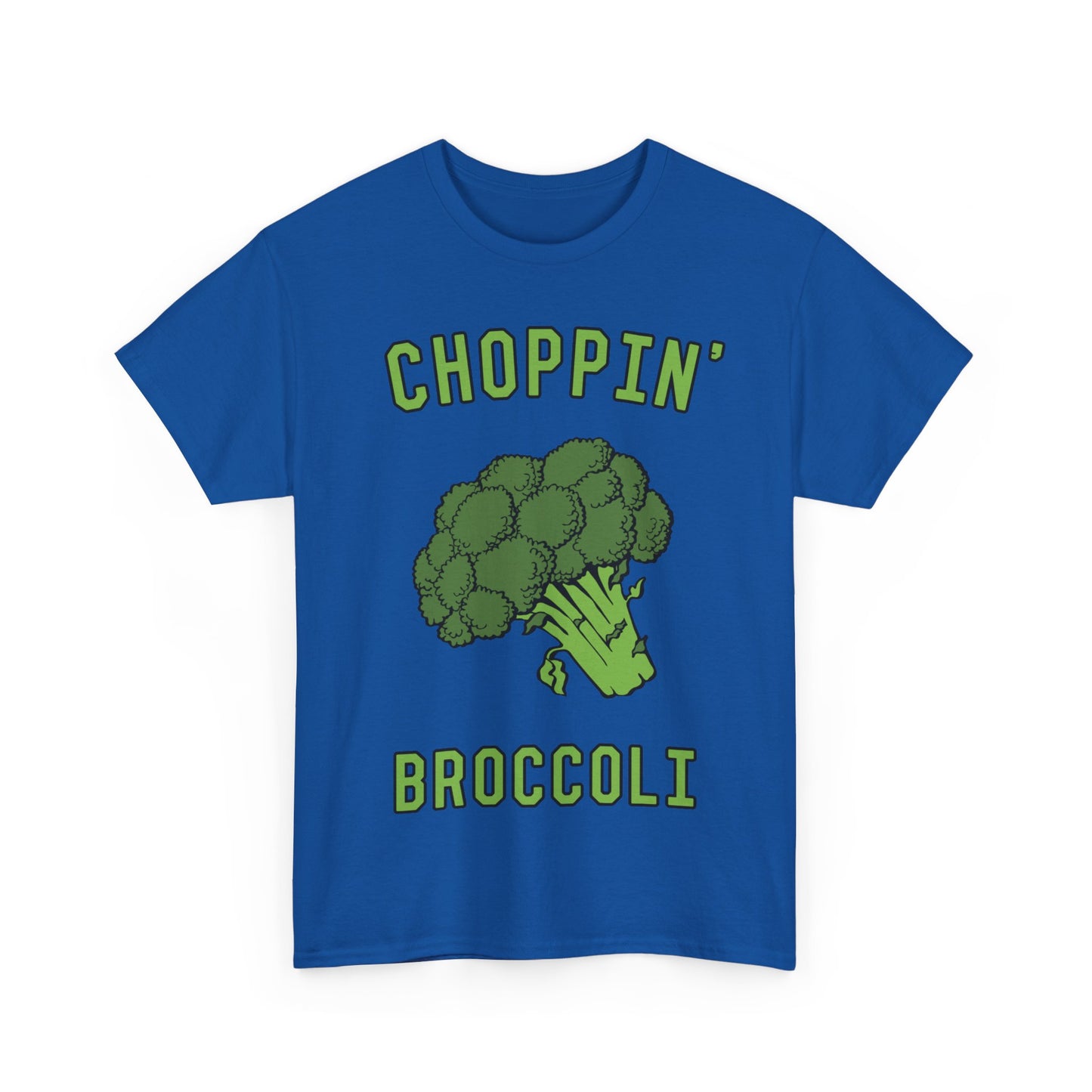 Choppin' Broccoli Unisex Graphic T-Shirt, Sizes S-5XL