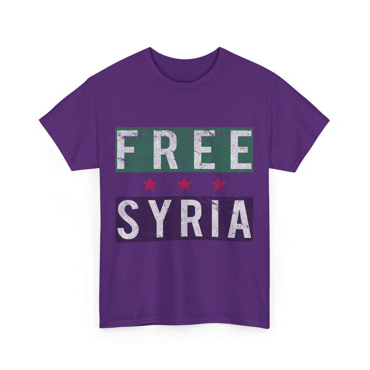 Free Syria Unisex Graphic T-Shirt, Sizes S-5XL