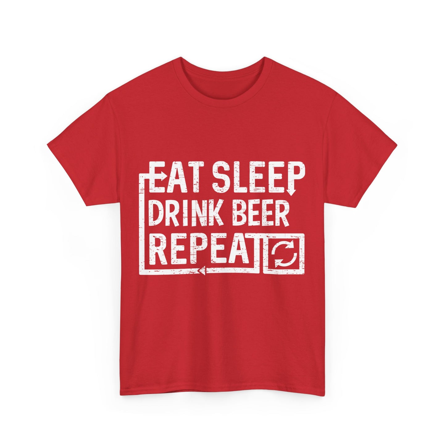 Eat Sleep Drink Beer Unisex Graphic T-Shirt, Sizes S-5XL