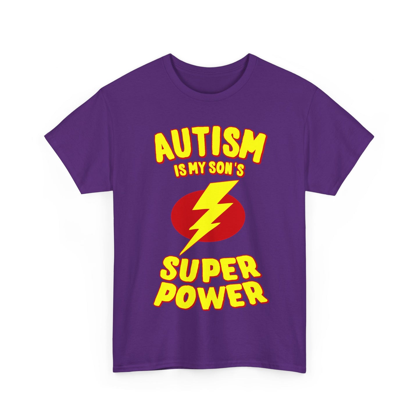 Autism Is My Son's Super Power Unisex Graphic T-Shirt, Sizes S-5XL