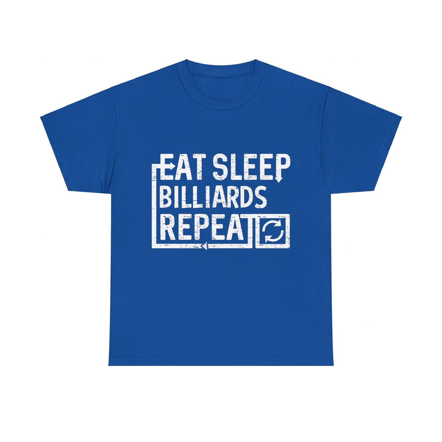 Eat Sleep Billiards Unisex Graphic T-Shirt, Sizes S-5XL