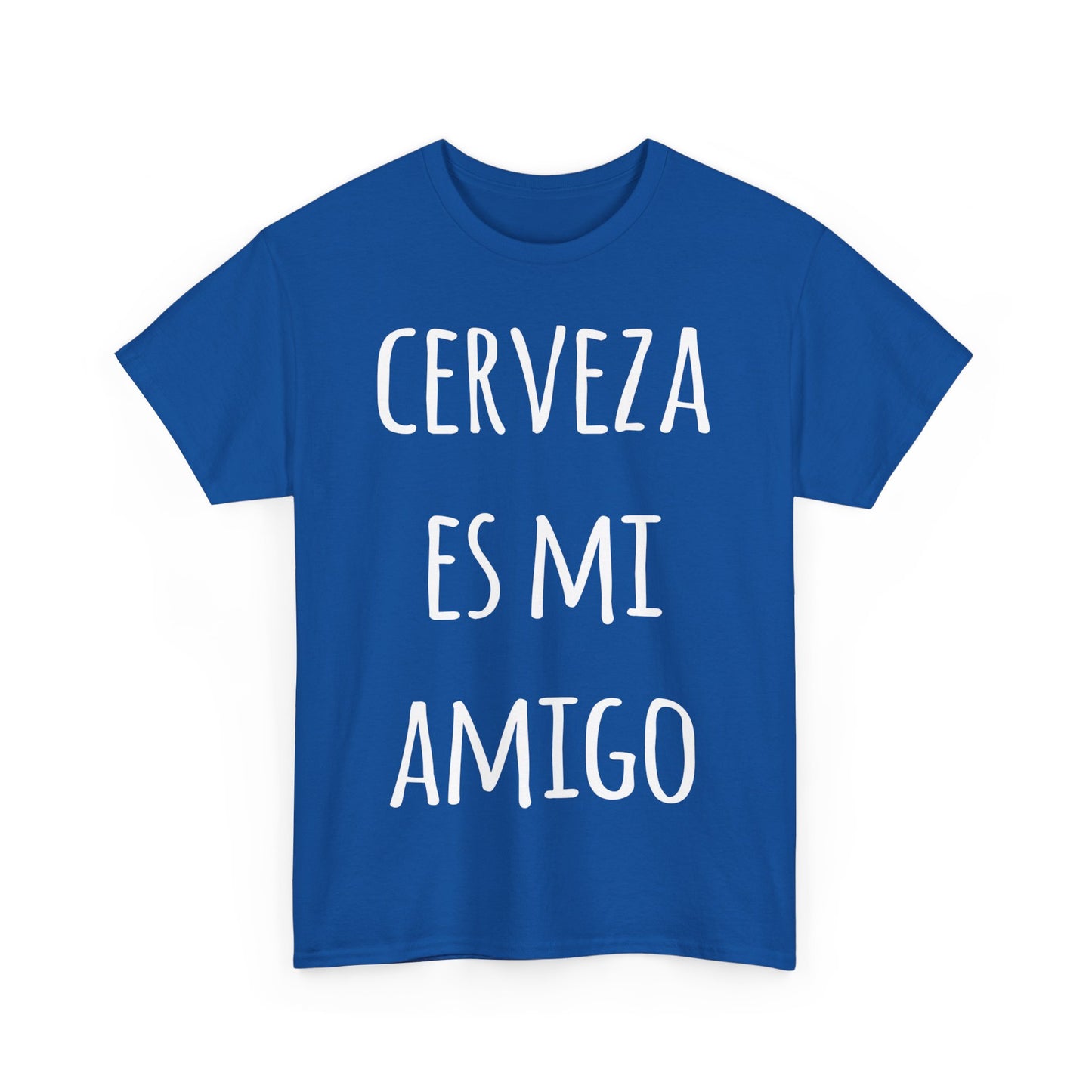 Cerveza Es Mi Amigo Unisex Graphic T-Shirt, Sizes S-5XL