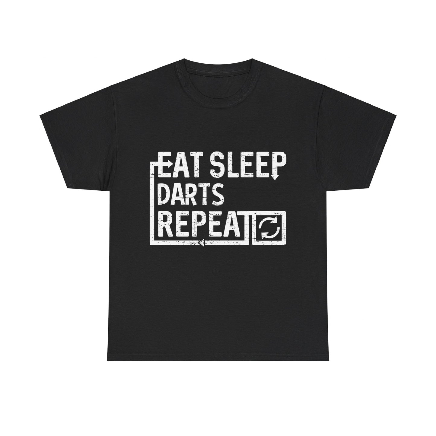 Eat Sleep Darts Unisex Graphic T-Shirt, Sizes S-5XL