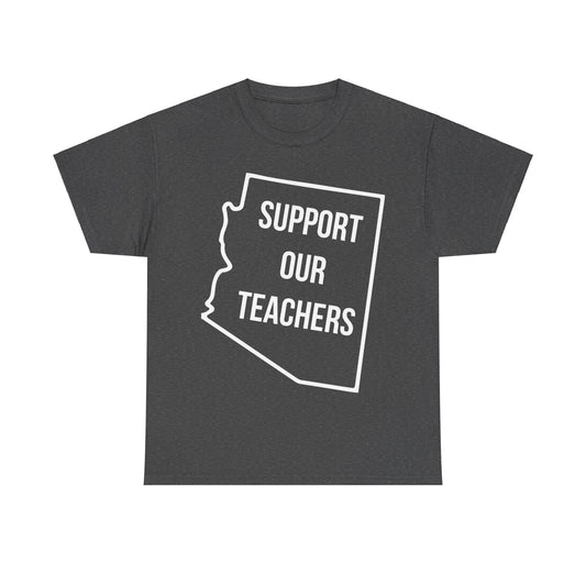 Arizona Support Our Teachers Unisex Graphic T-Shirt, Sizes S-5XL