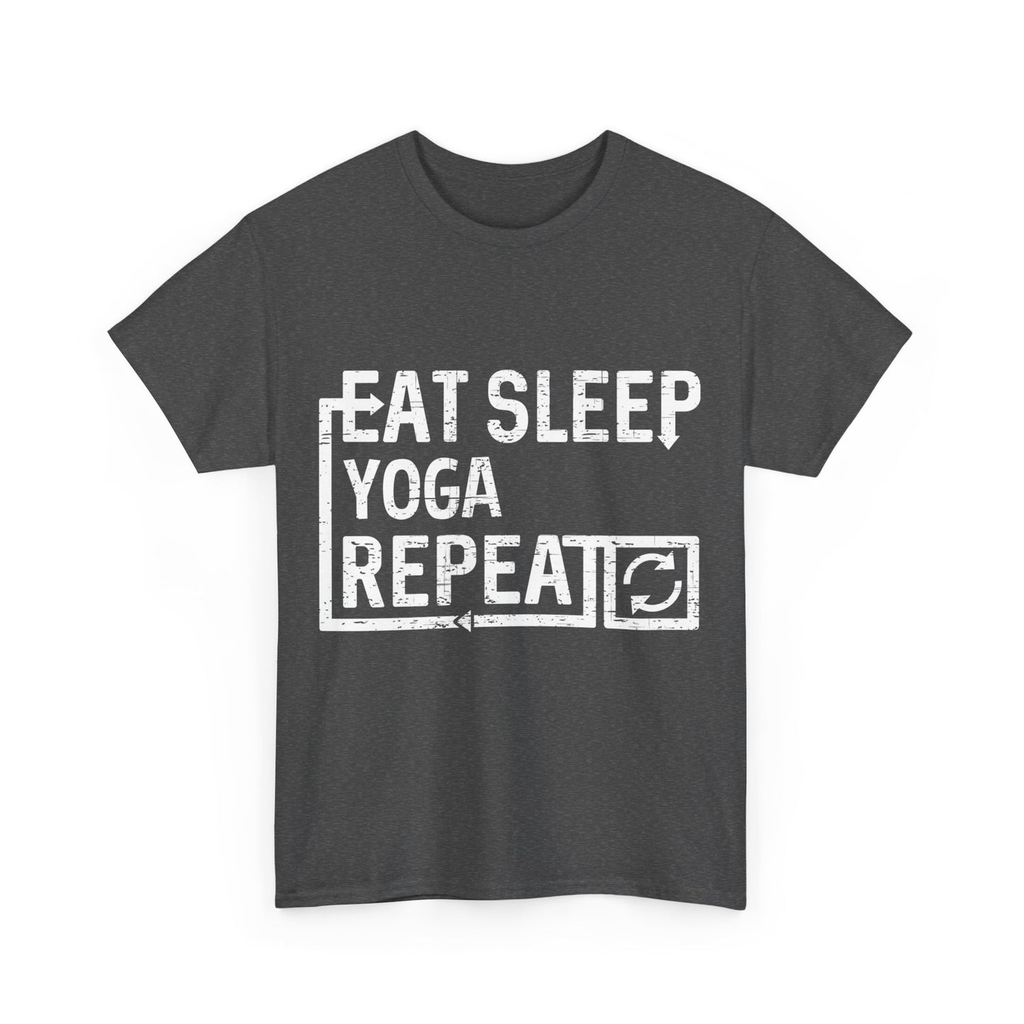 Eat Sleep Yoga Unisex Graphic T-Shirt, Sizes S-5XL