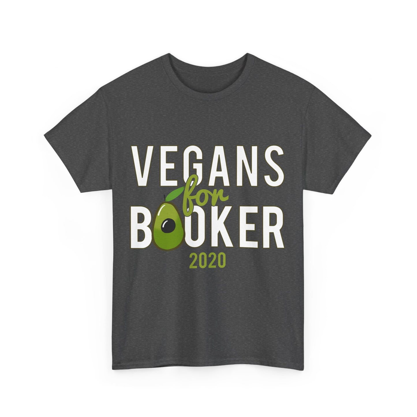 Vegans For Corey Booker 2020 Unisex Graphic T-Shirt, Sizes S-5XL