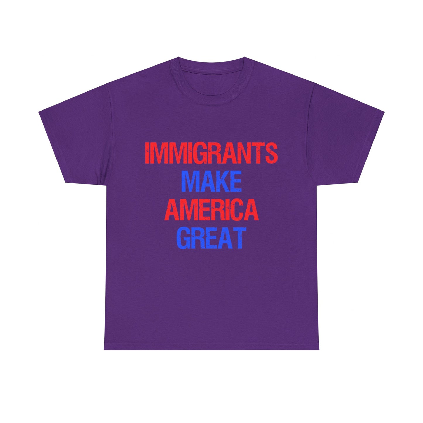 Immigrants Make America Great Unisex Graphic T-Shirt, Sizes S-5XL