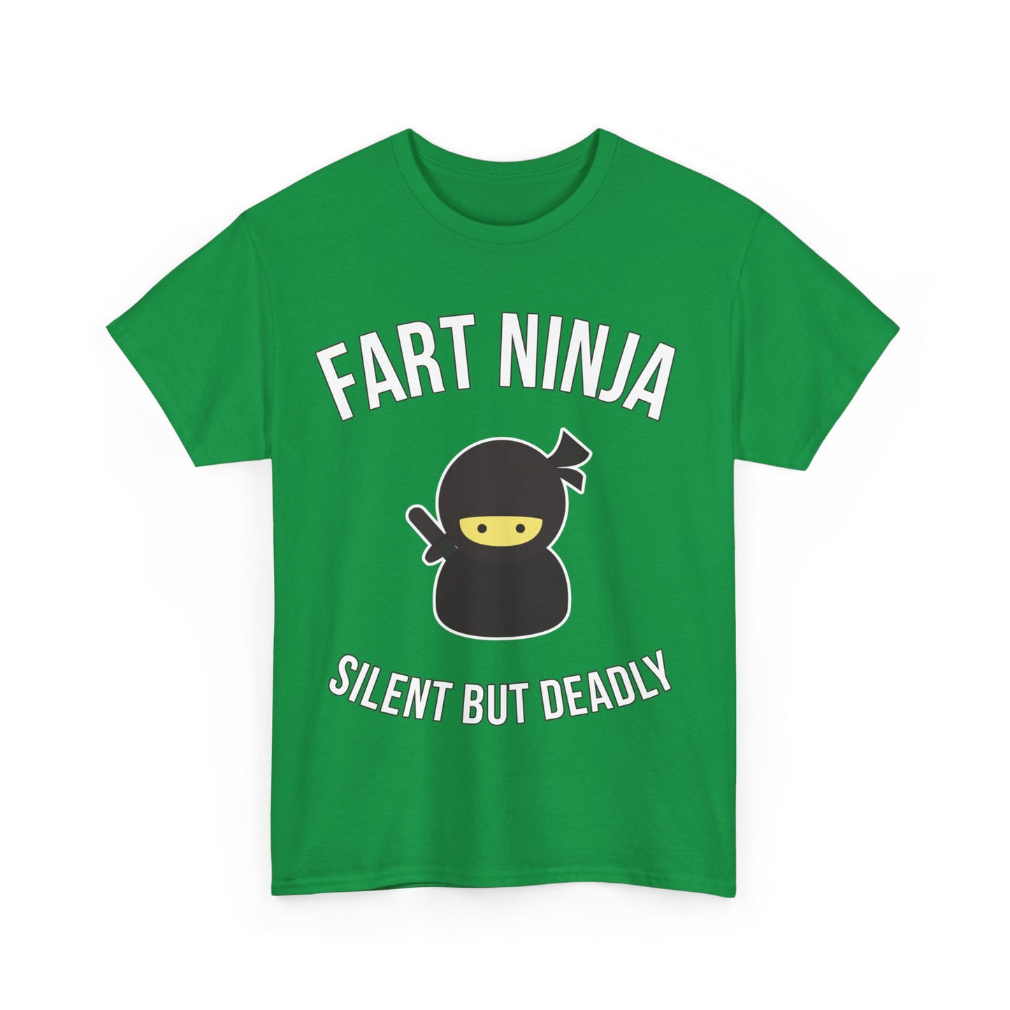 Fart Ninja Silent But Deadly Unisex Graphic T-Shirt, Sizes S-5XL