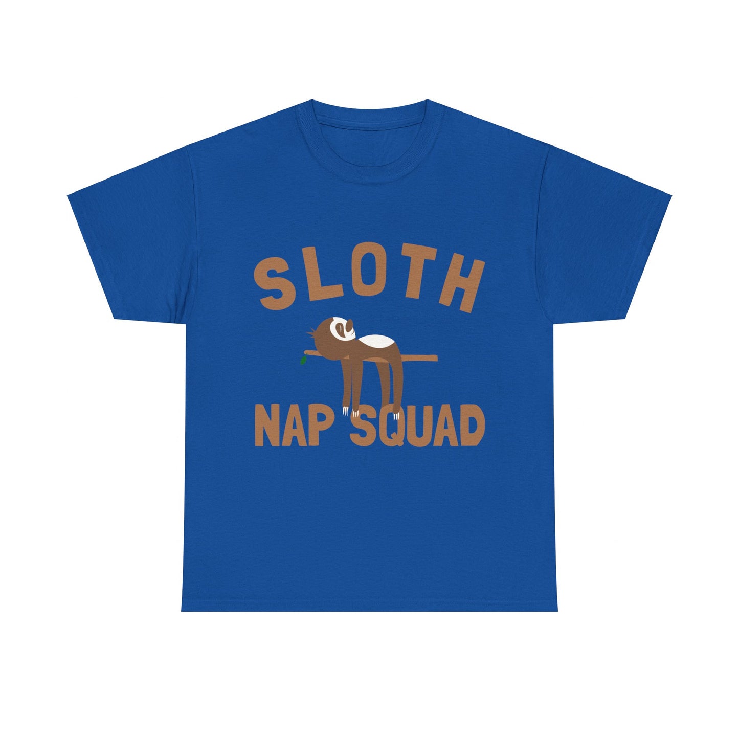 Sloth Nap Squad Unisex Graphic T-Shirt, Sizes S-5XL