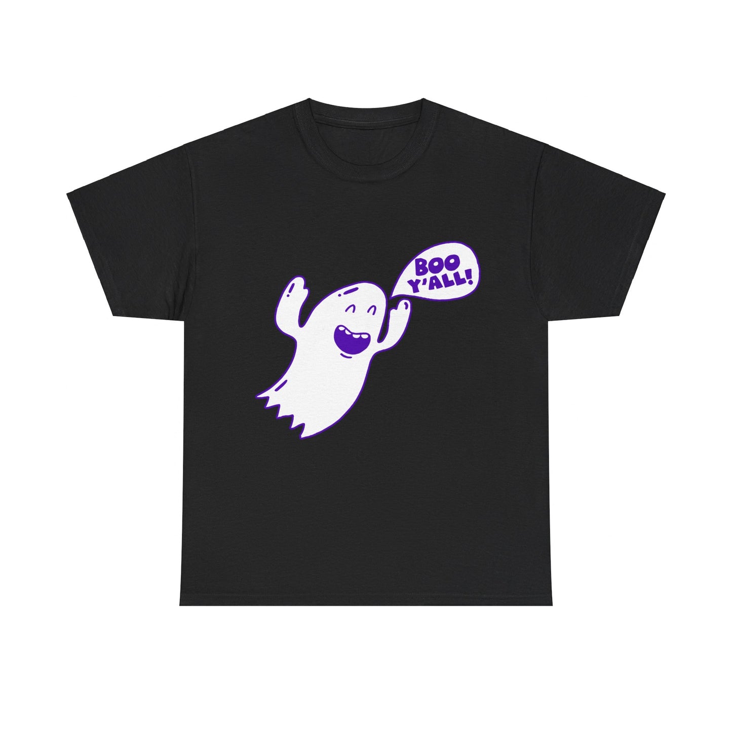 Boo Y'all Ghost Unisex Graphic T-Shirt, Sizes S-5XL