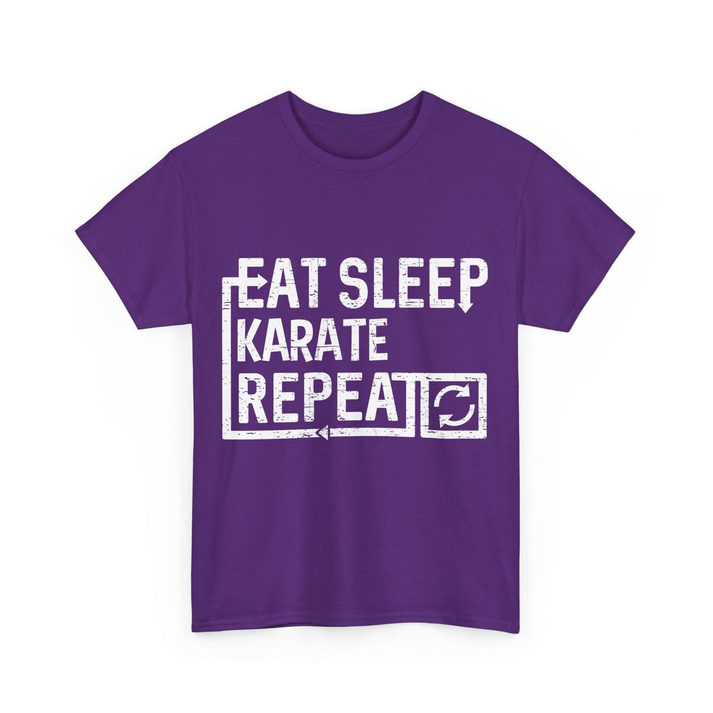 Eat Sleep Karate Unisex Graphic T-Shirt, Sizes S-5XL