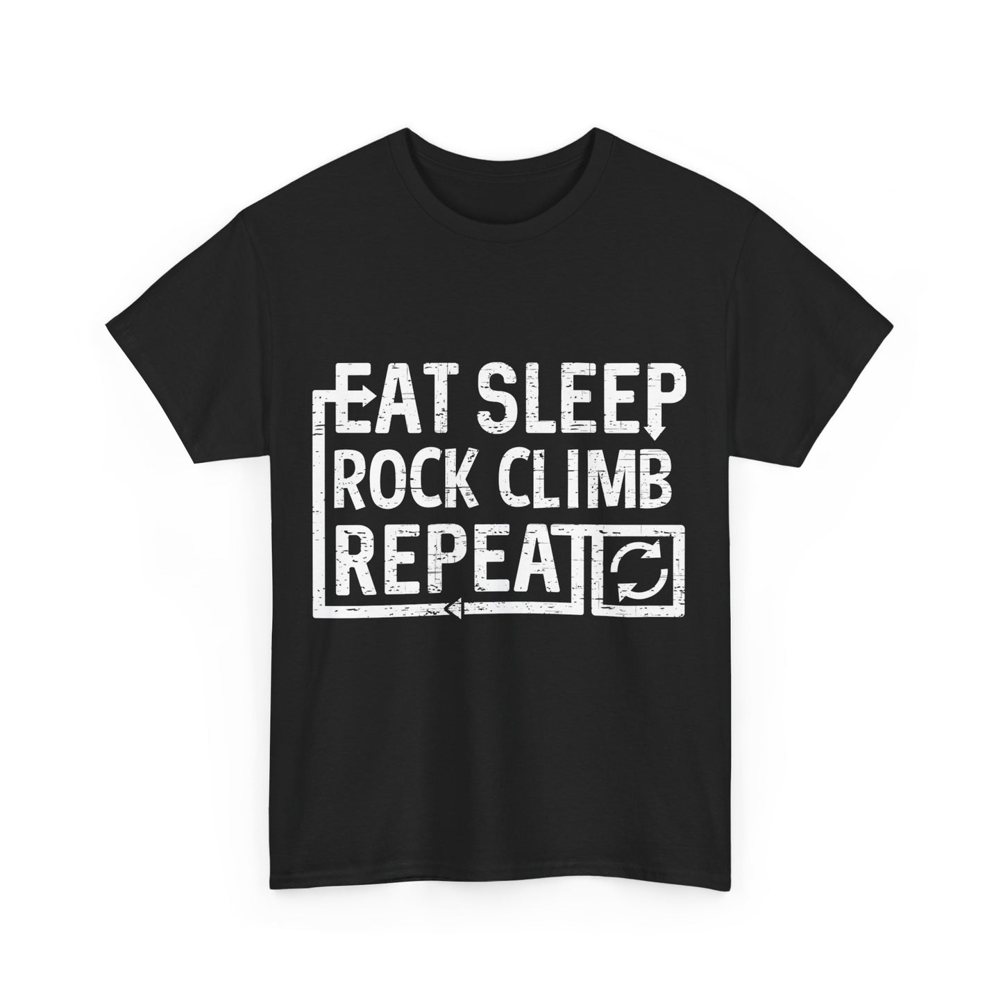 Eat Sleep Rock Climb Unisex Graphic T-Shirt, Sizes S-5XL