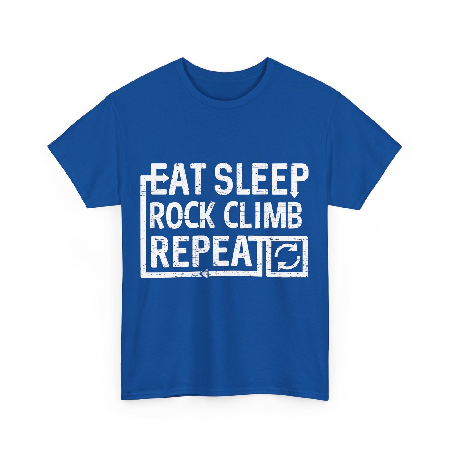 Eat Sleep Rock Climb Unisex Graphic T-Shirt, Sizes S-5XL