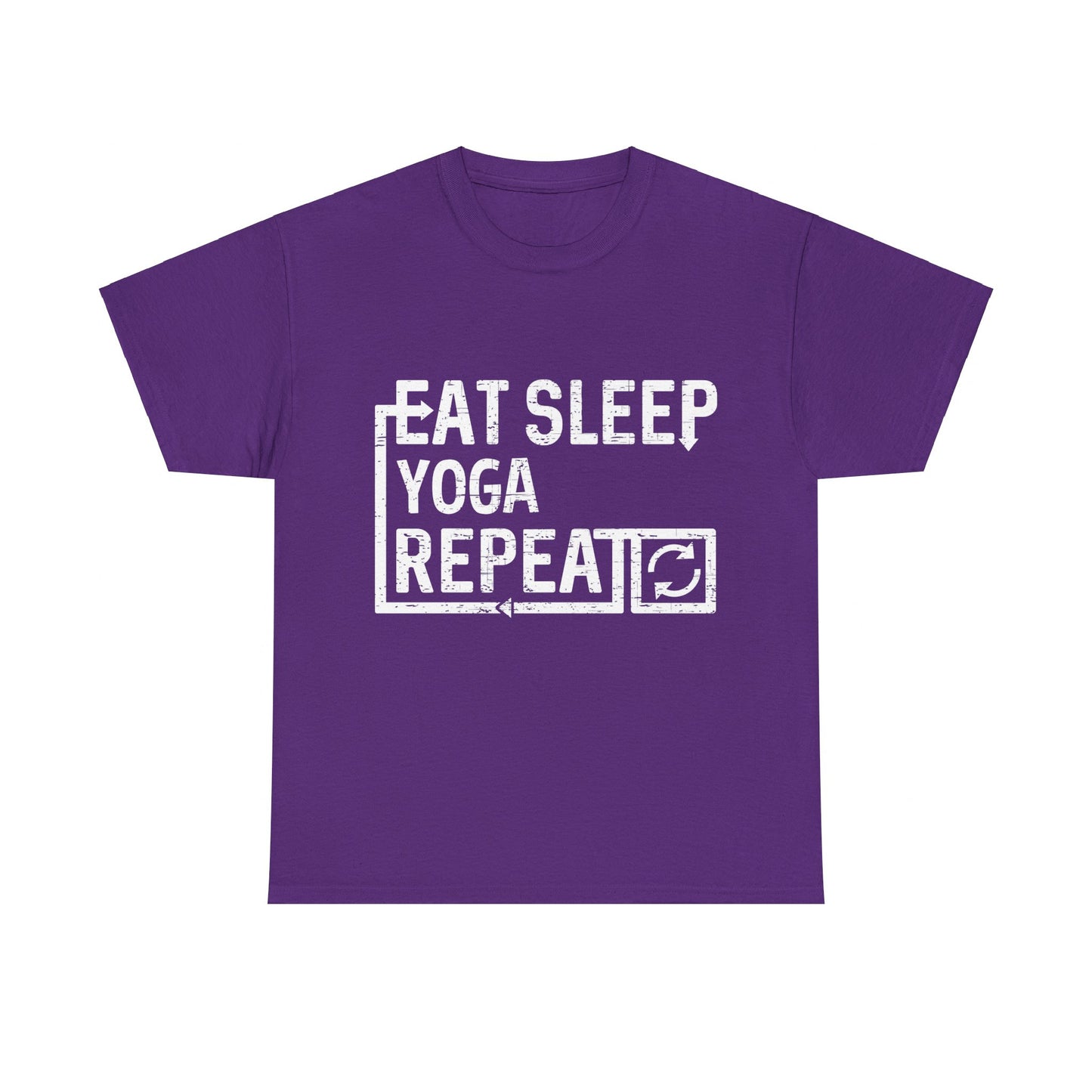 Eat Sleep Yoga Unisex Graphic T-Shirt, Sizes S-5XL