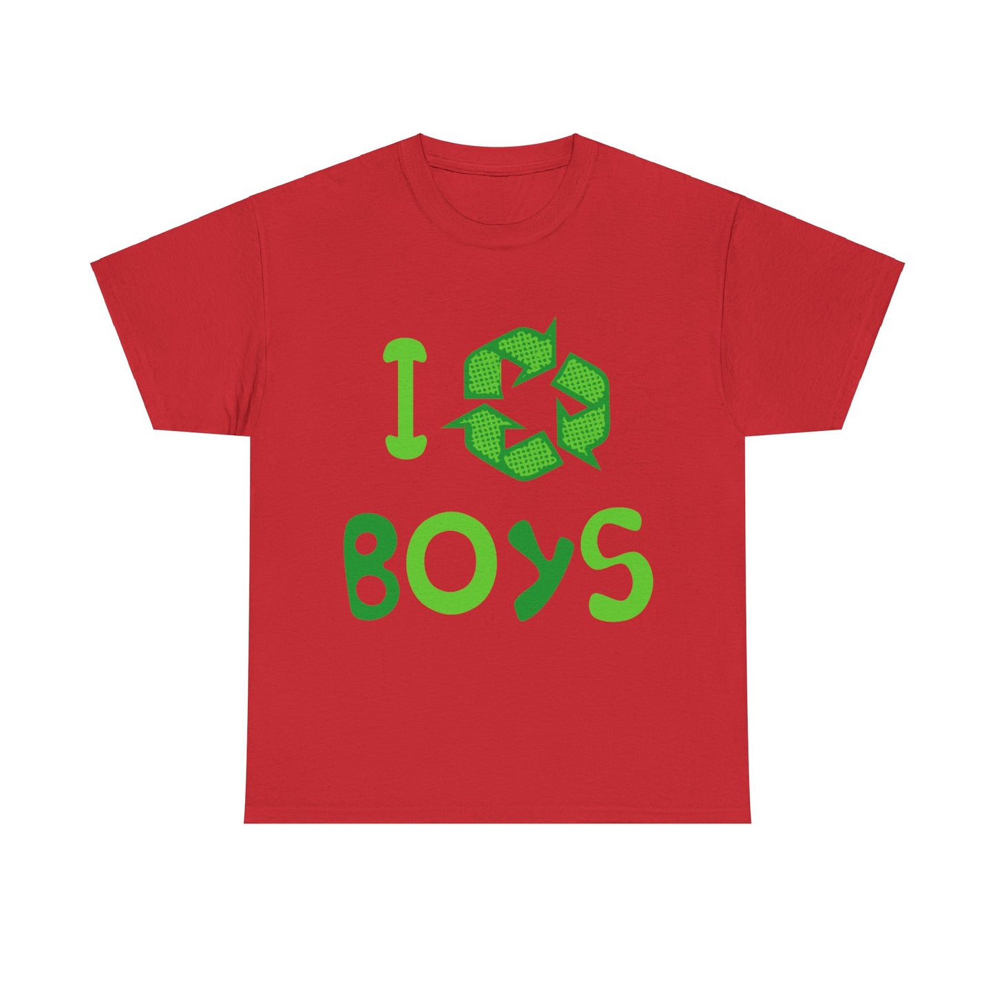 I Recycle Boys Funny Cute Unisex Graphic T-Shirt, Sizes S-5XL