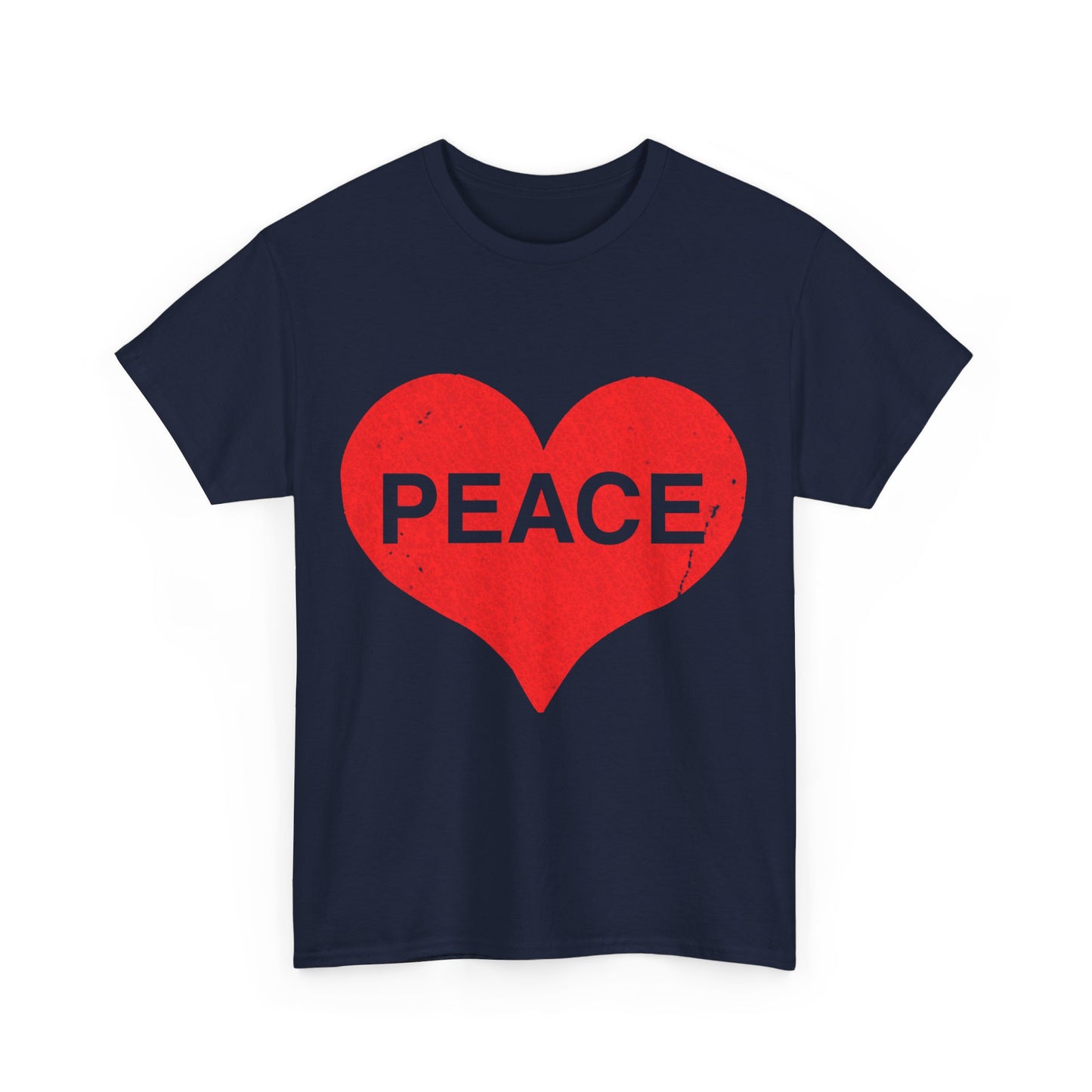 Peace And Love Unisex Graphic T-Shirt, Sizes S-5XL