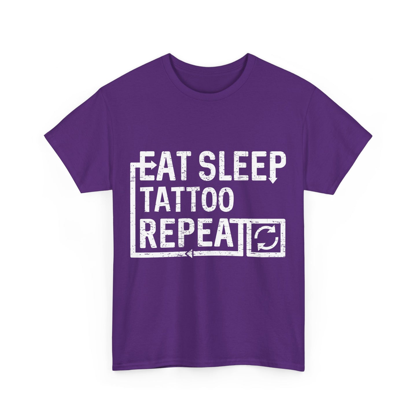 Eat Sleep Tattoo Unisex Graphic T-Shirt, Sizes S-5XL