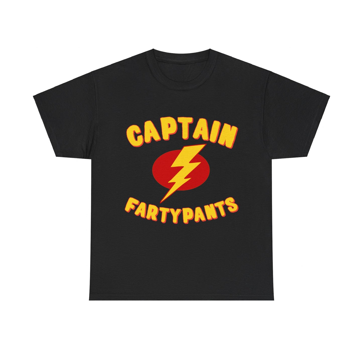 Captain Fartypants Funny Fart Unisex Graphic T-Shirt, Sizes S-5XL