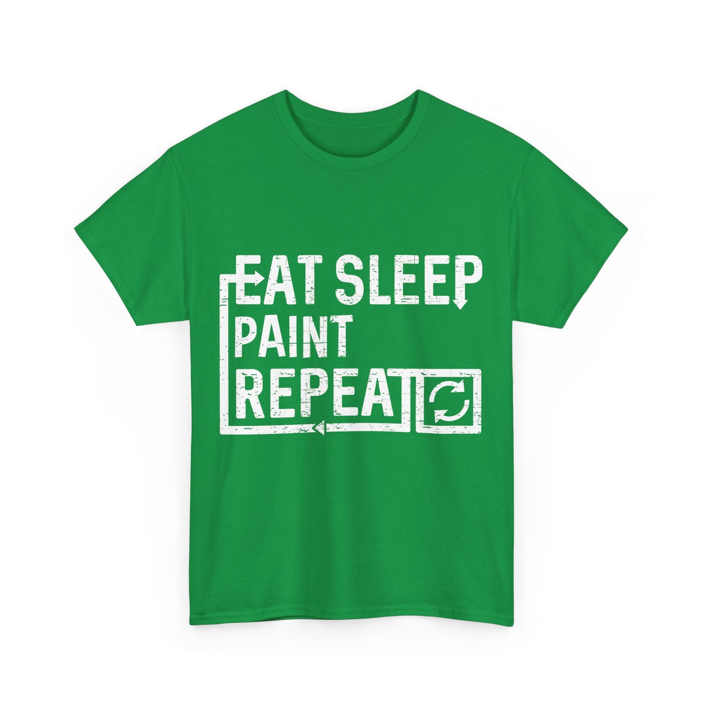 Eat Sleep Paint Unisex Graphic T-Shirt, Sizes S-5XL