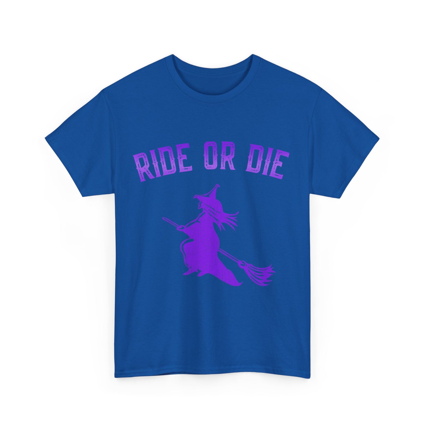 Ride or Die Witch Unisex Graphic T-Shirt, Sizes S-5XL