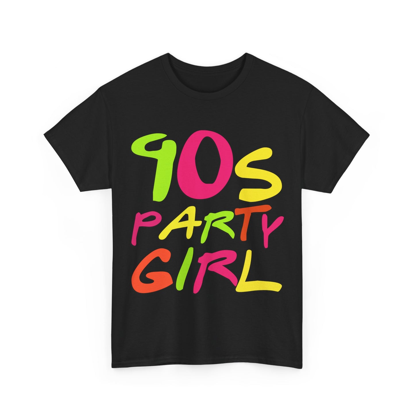 90s Party Girl Unisex Graphic T-Shirt, Sizes S-5XL