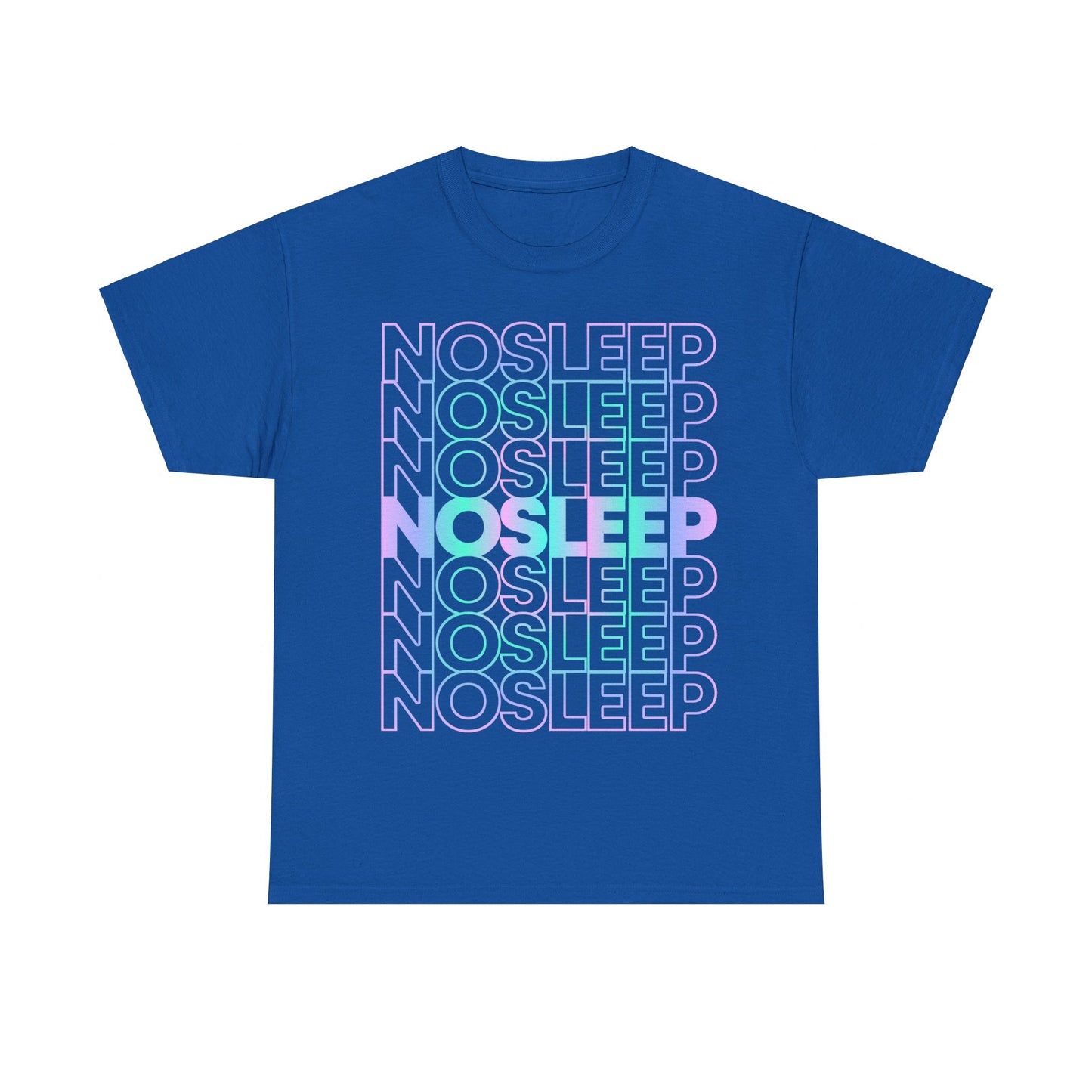 No Sleep Rave Festival EDM Unisex Graphic T-Shirt, Sizes S-5XL