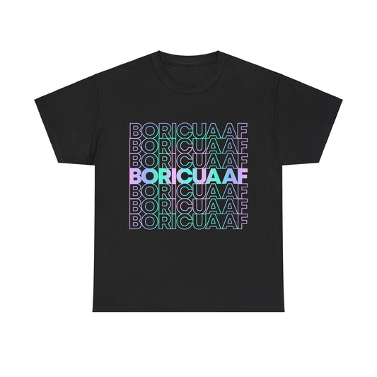 Boricua AF Puerto Rican Unisex Graphic T-Shirt, Sizes S-5XL