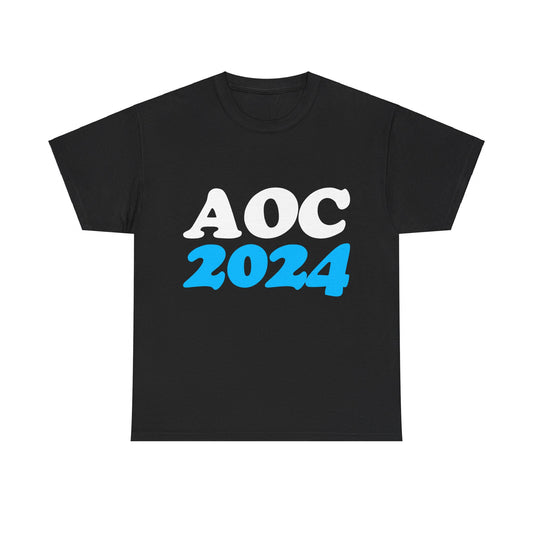 AOC Alexandria Ocasio-Cortez 2024 Unisex Graphic T-Shirt, Sizes S-5XL