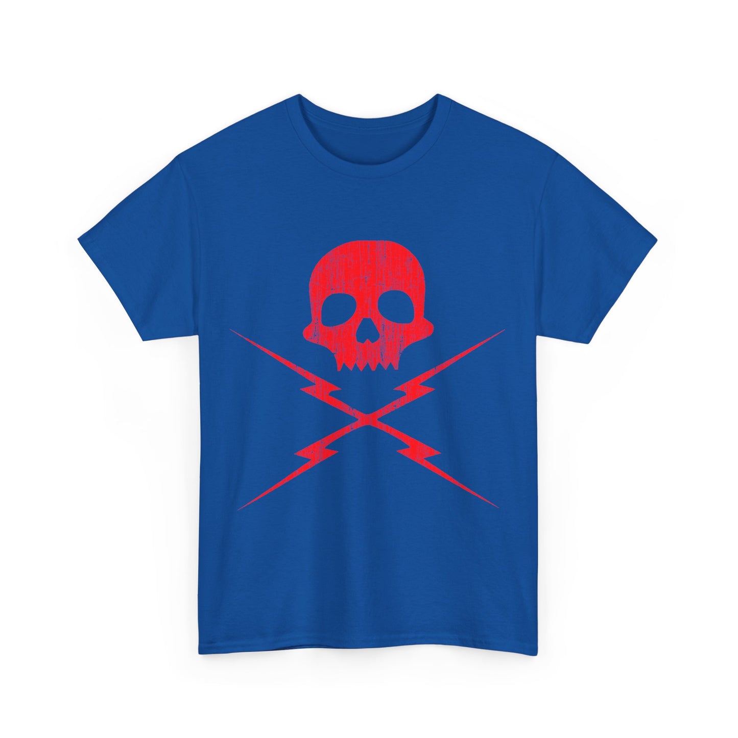 Skull And Bolts Retro Unisex Graphic T-Shirt, Sizes S-5XL