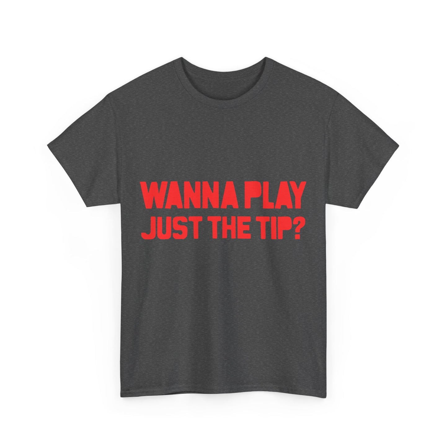 Wanna Play Just The Tip Unisex Graphic T-Shirt, Sizes S-5XL