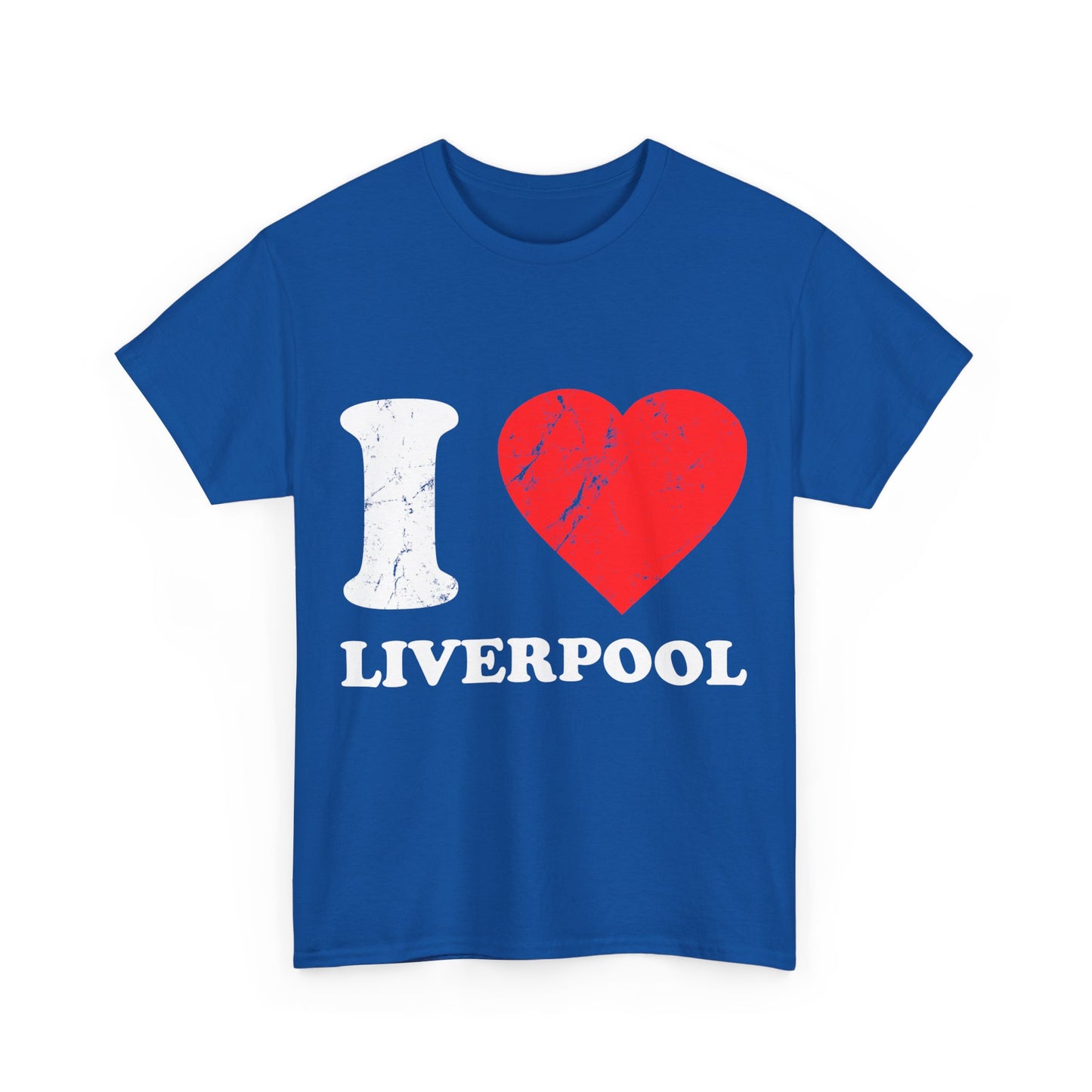 I Love Liverpool Unisex Graphic T-Shirt, Sizes S-5XL