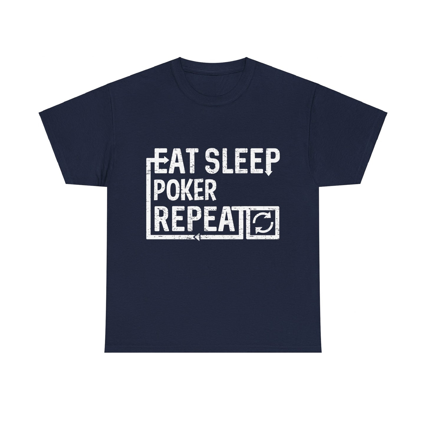 Eat Sleep Poker Unisex Graphic T-Shirt, Sizes S-5XL