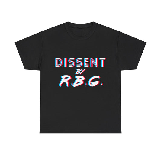 Dissent By RBG Ruth Bader Ginsburg Unisex Graphic T-Shirt, Sizes S-5XL