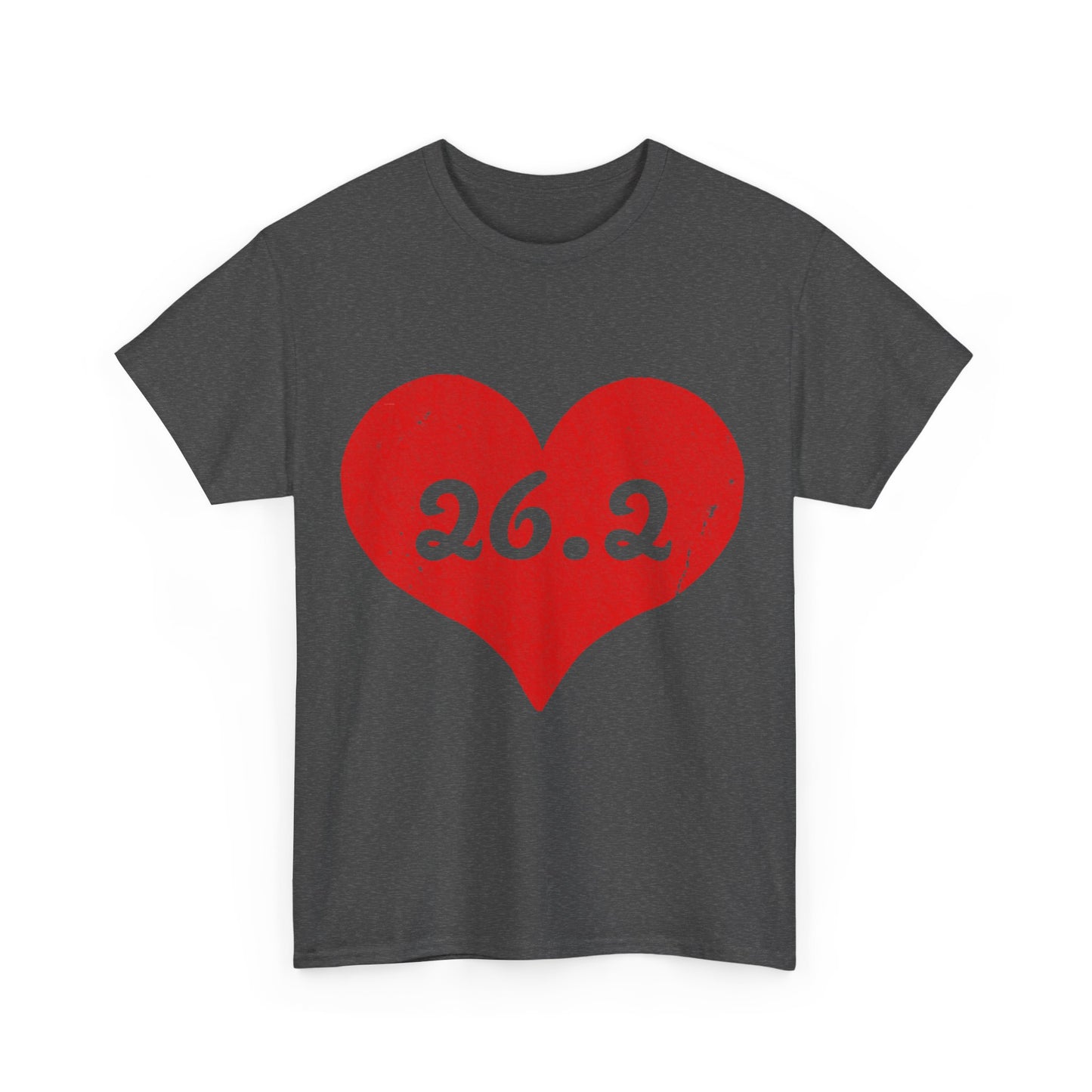 I Love 26.2 Marathon Unisex Graphic T-Shirt, Sizes S-5XL