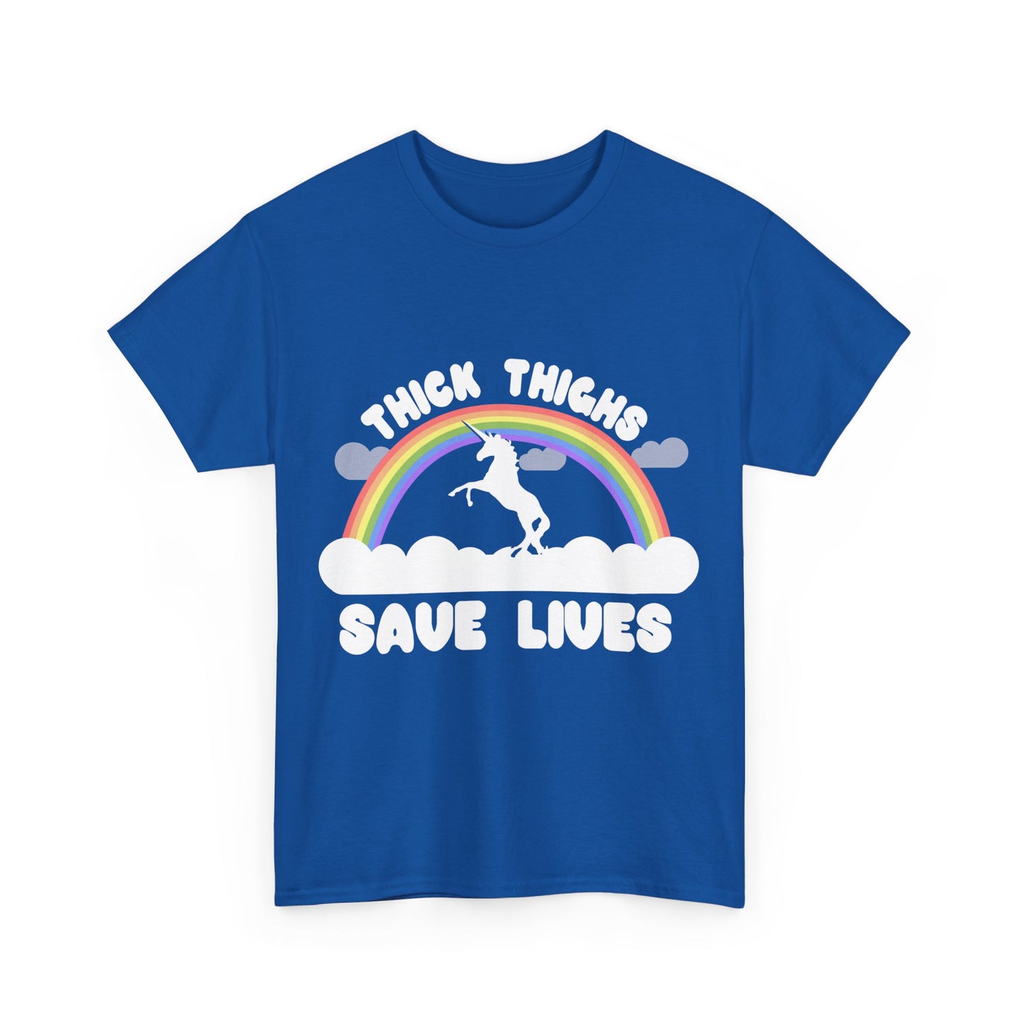 Thick Thighs Save Lives Unisex Graphic T-Shirt, Sizes S-5XL