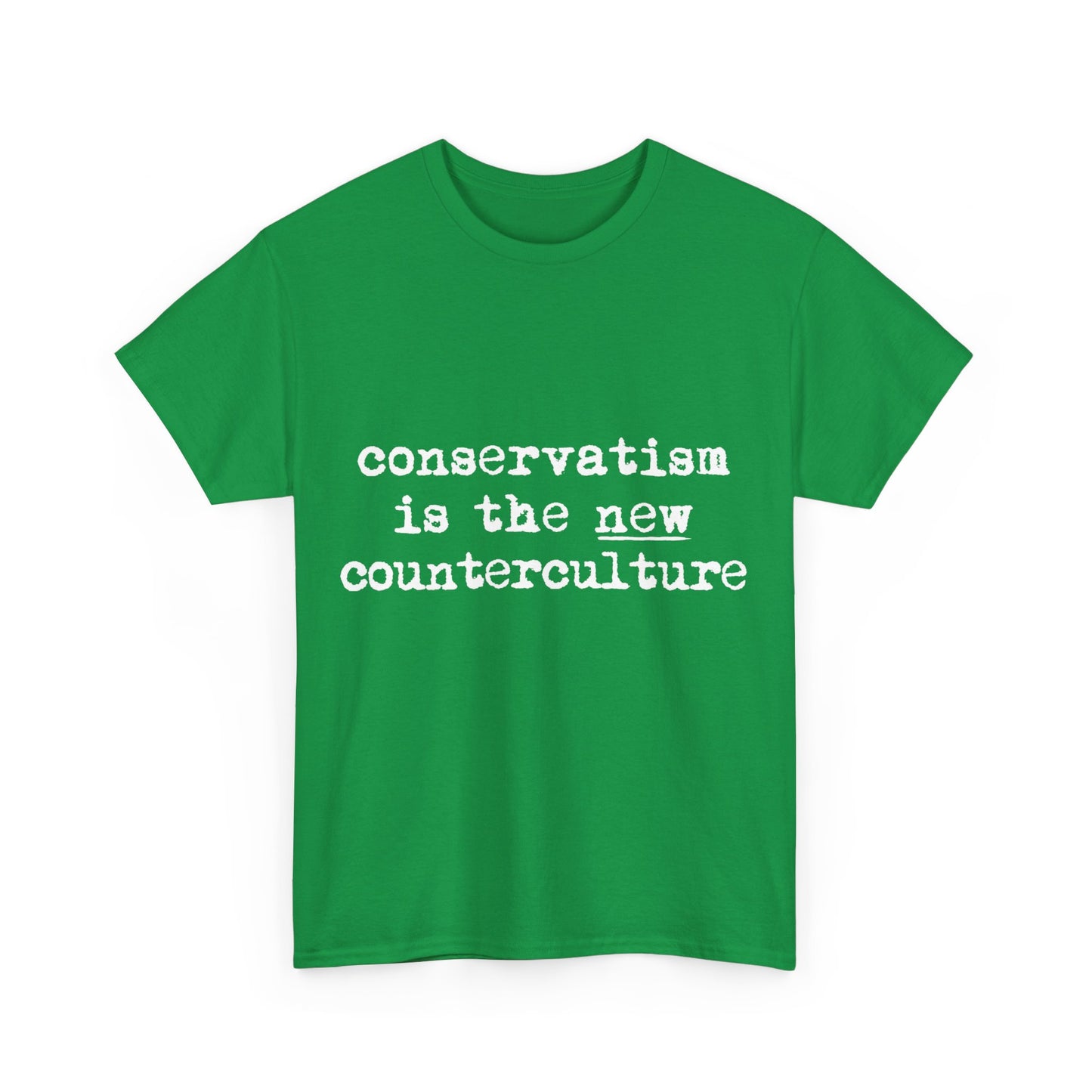 Conservatism Is The New Counterculture Unisex Graphic T-Shirt, Sizes S-5XL