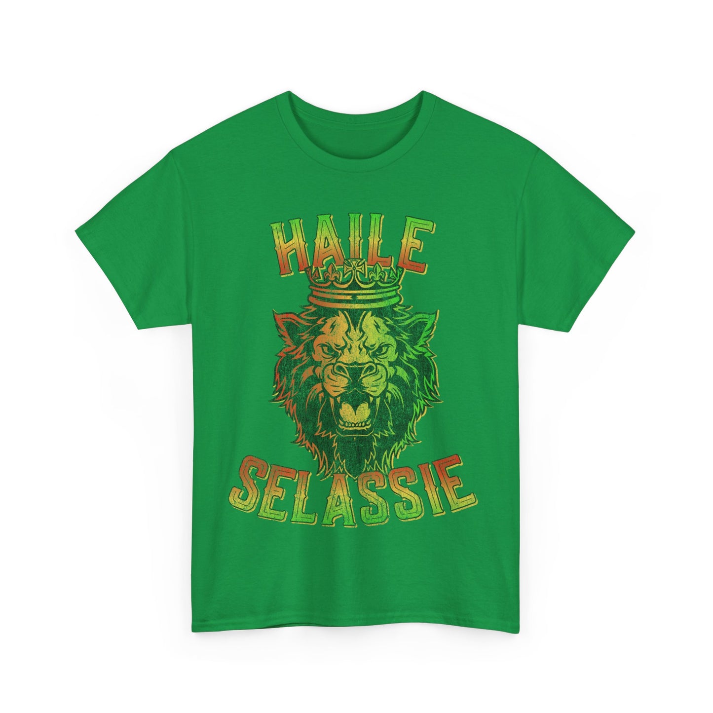 Haile Selassie Rastafari Reggae Unisex Graphic T-Shirt, Sizes S-5XL