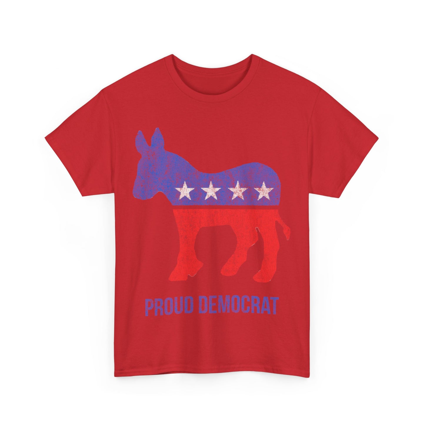 Retro Proud Democrat Unisex Graphic T-Shirt, Sizes S-5XL